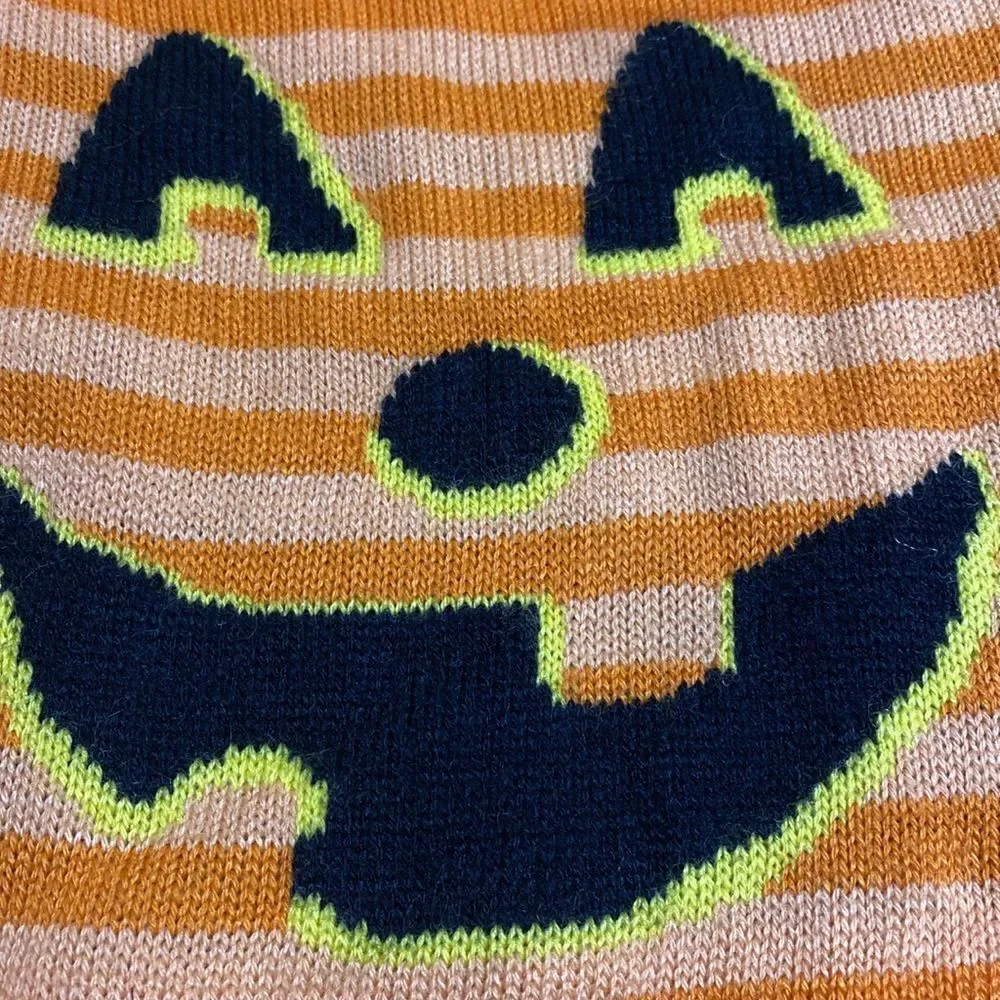 Jack-o-Lantern Dog Halloween Sweater - Picture 3 of 8